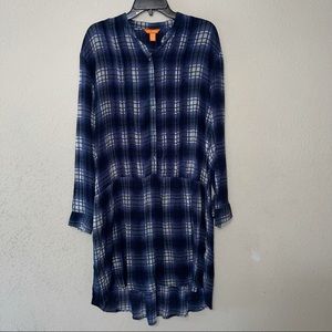 NWT joe fresh plaid dress long sleeve